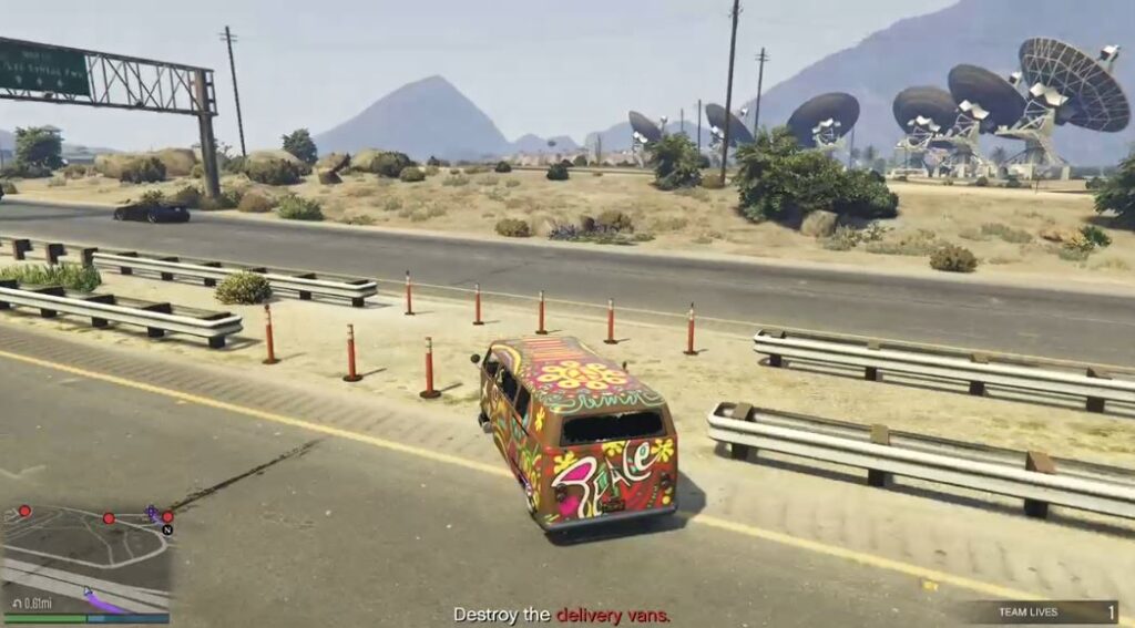 GTA Dax Mission 5 - Destroy Delivery Vans GTA